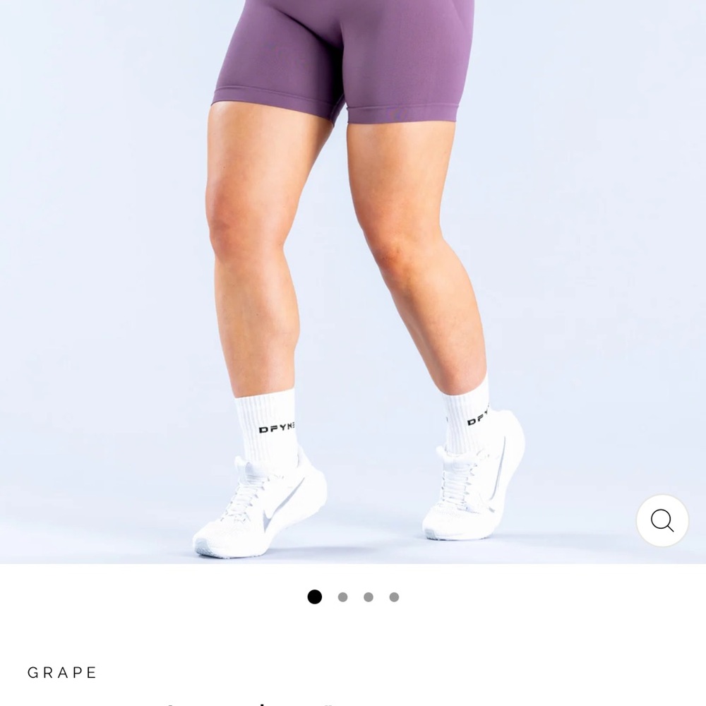 Dfyne Grape Women's Bike Shorts M